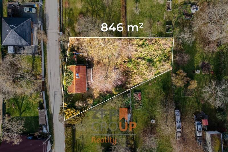 Prodej stavebního pozemku o rozloze 846 m², Kunice
