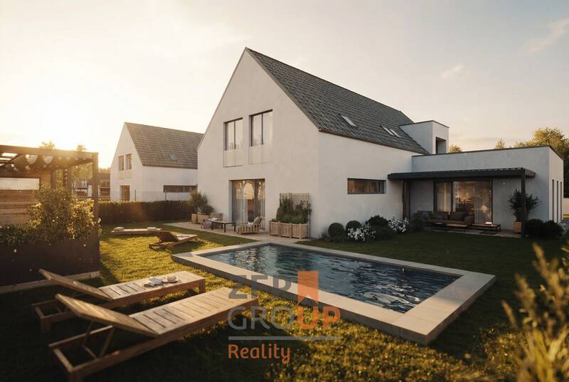 Prodej luxusní vily o dispozici 6+kk s rozlohou 338 m² a pozemkem 929 m², Kobylnice u Brna