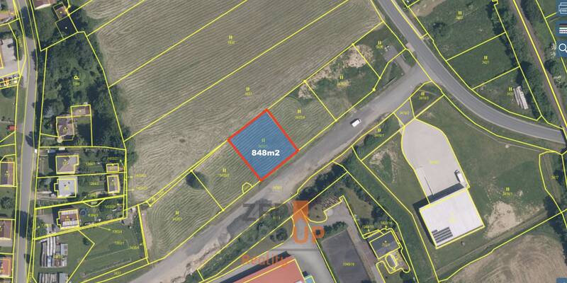 Prodej stavebního pozemku 848 m², Kout na Šumavě