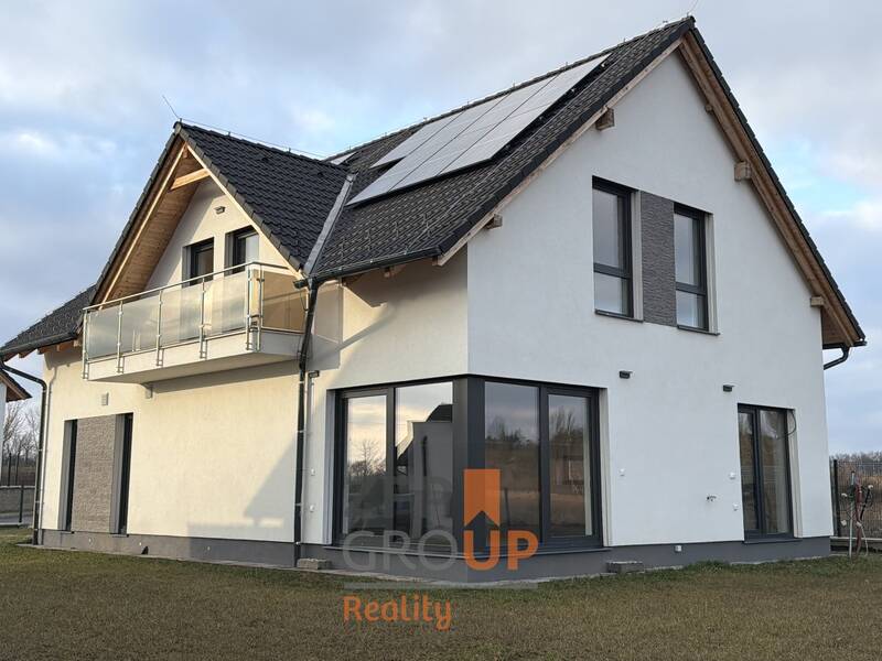 Moderní nízkoenergetický dům 5+kk v Dřítči – nízkoenergetické bydlení v prestižní lokalitě