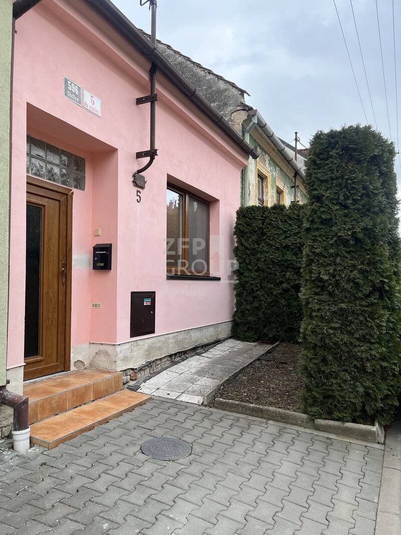 Prodej RD 2+kk o rozloze 56 m2 s pozemkem 164 m2, ulice Na Mlatech, Brno - Chrlice