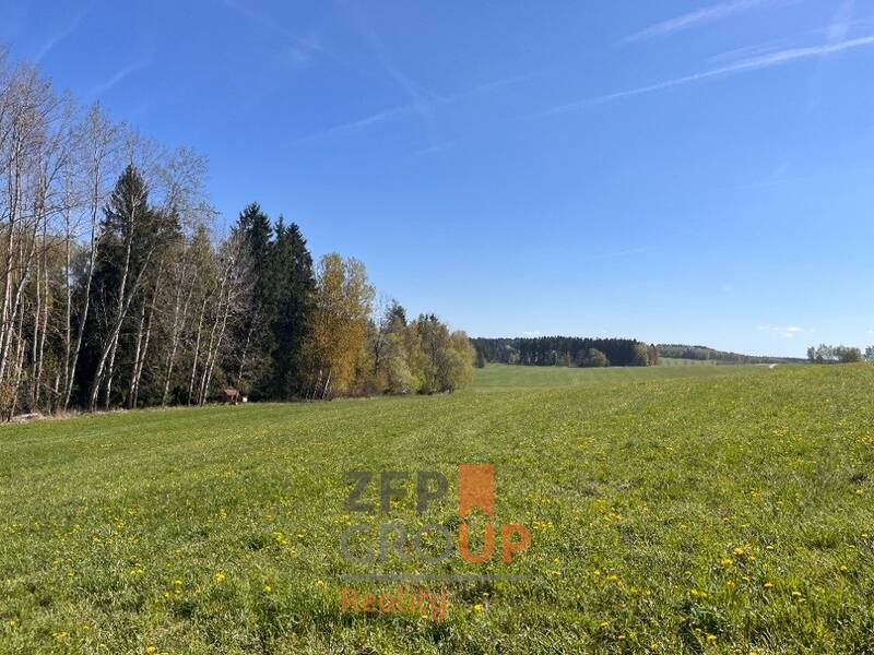 Prodej stavebního pozemku 7 156 m², Rožmitál na Šumavě - Hněvanov