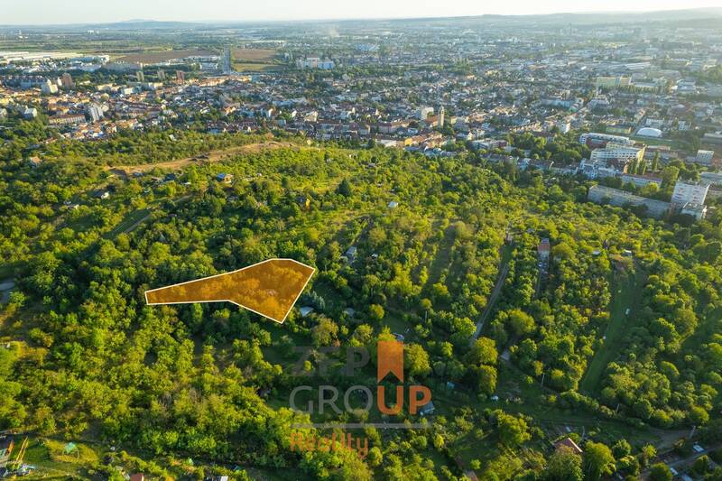 Prodej zahrady a pozemku o rozloze 1 037 m2,  Židenice