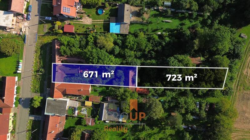 Stavební pozemek se zahradou – Malá Vrbka, jižní Morava 1 394 m2