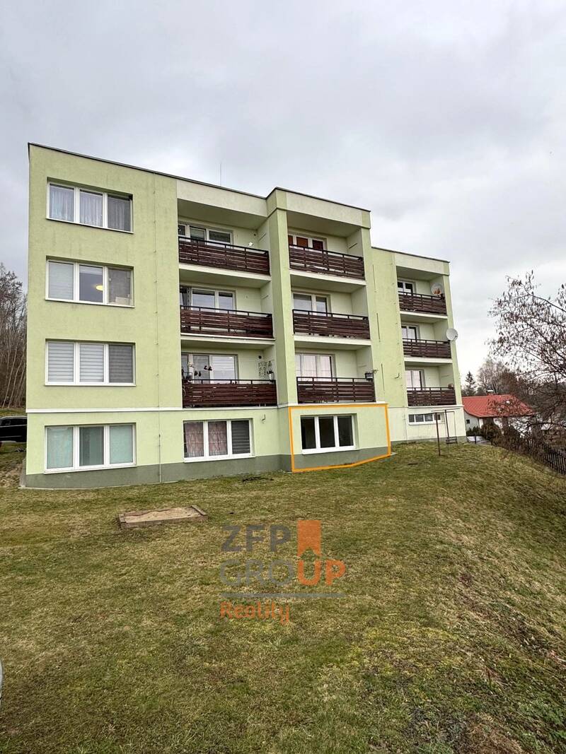 Pronájem bytu 1+kk o rozloze 32 m2, ulice Višňová,  Višňová u Frýdlantu