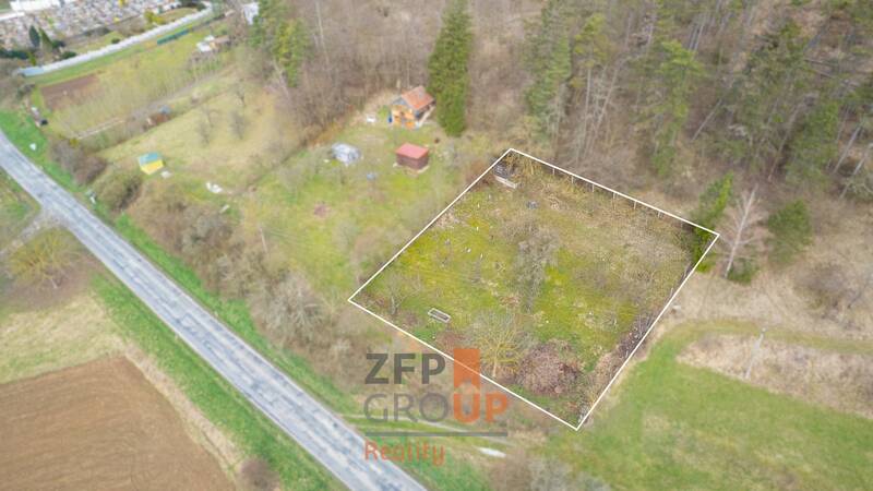 Prodej zahrady 1337 m², obec Lysice, okres Blansko