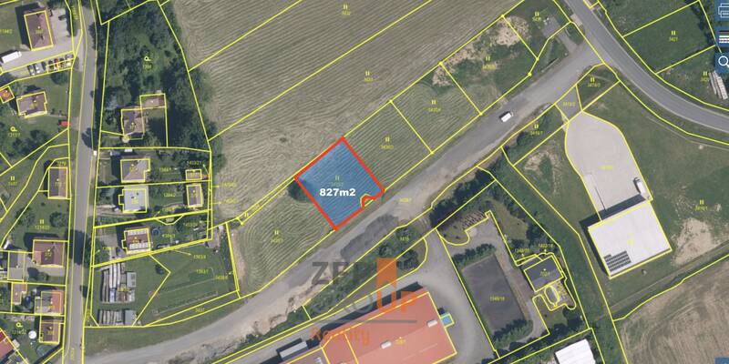 Prodej stavebního pozemku 827 m², Kout na Šumavě