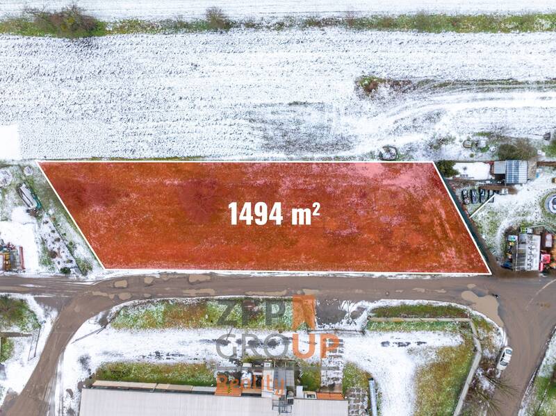 Prodej pozemku pro bydlení o rozloze 1 494 m2 - Kroměříž - Bílany