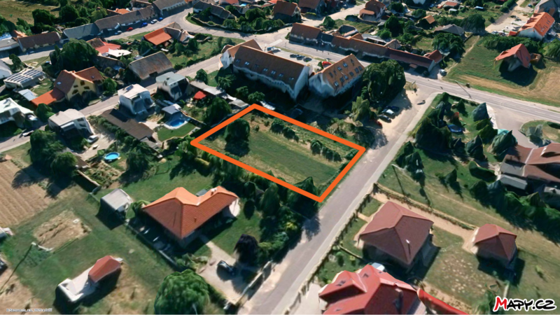 Prodej stavebního pozemku o rozloze 1 485 m2, obec Prosiměřice, okres Znojmo