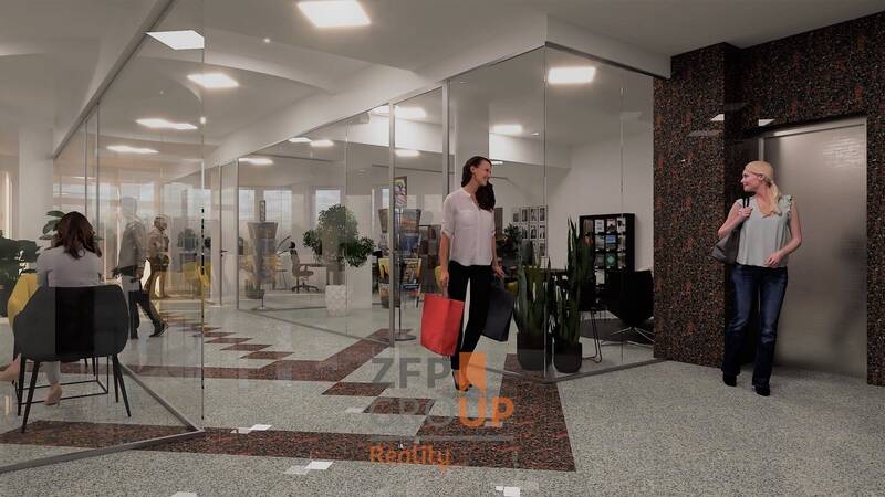 Pronájem kanceláře o rozloze 42 m2, ulice Národních hrdinů, Břeclav