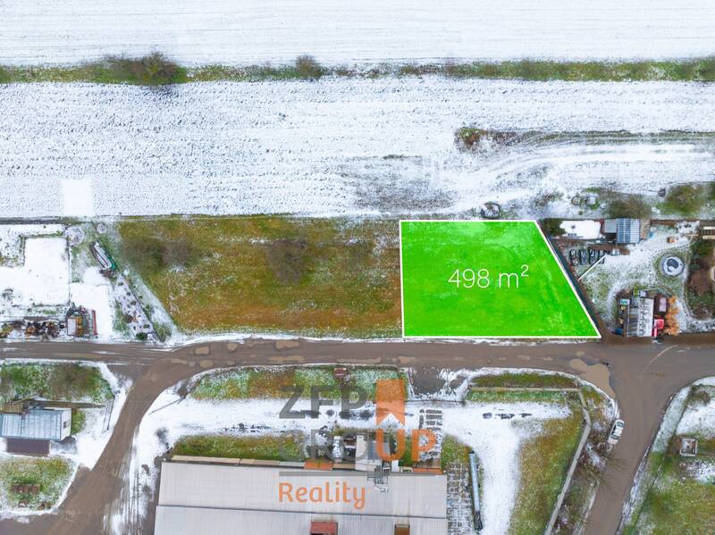 Prodej pozemku pro bydlení o rozloze 498 m² - Kroměříž - Bílany