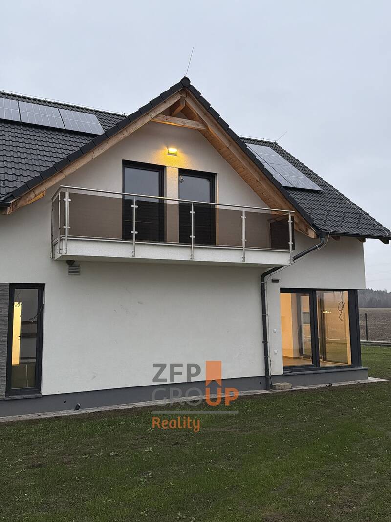 Moderní nízkoenergetický dům 5+kk v Dřítči – nízkoenergetické bydlení v prestižní lokalitě