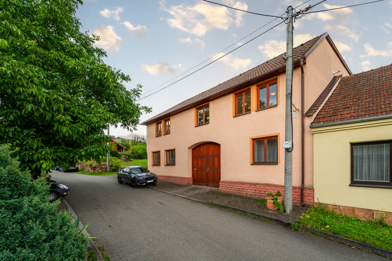 Prodej RD s dvěma bytovými jednotkami o rozloze 380 m2 a pozemkem 3 042 m2, Uhřice, okres Blansko