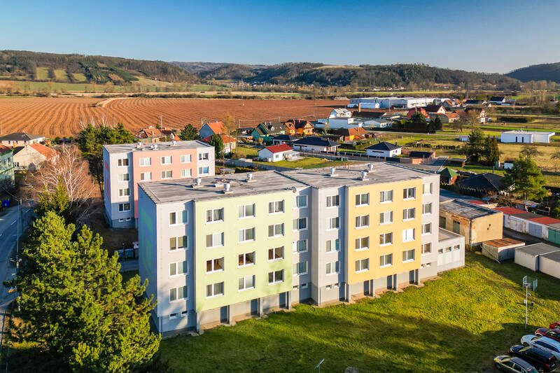Prodej družstevního bytu 2+1 o rozloze 54 m2 se sklepem, ulice Školní, Svitávka