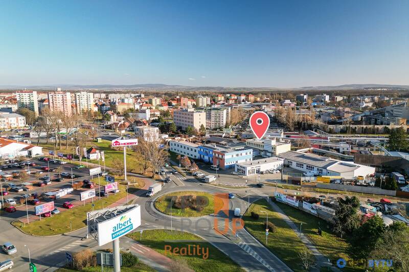 Prodej komerčních prostorů o rozloze 450 m2, ulice Velkomoravská, Hodonín