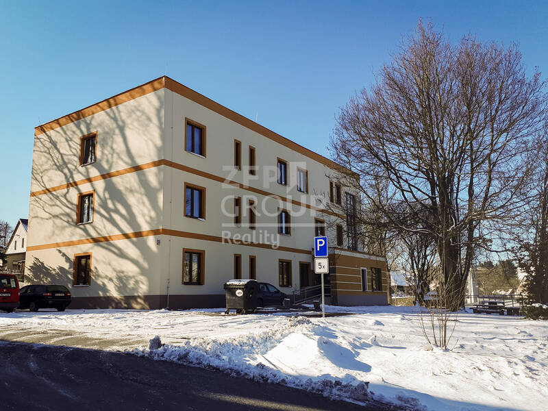 Pronájem hezkého bytu 1+kk v domě s pečovatelskými byty v obci Ryžoviště, okres Bruntál