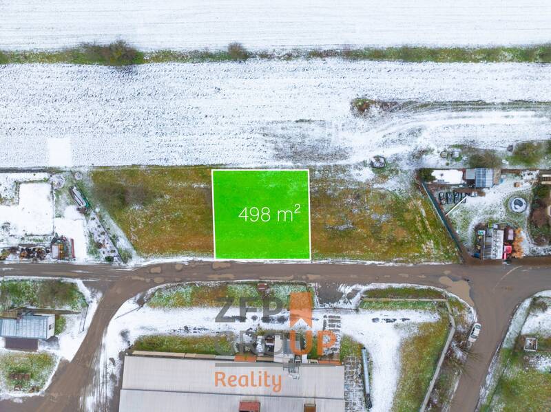 Prodej pozemku pro bydlení o rozloze 498 m² - Kroměříž - Bílany