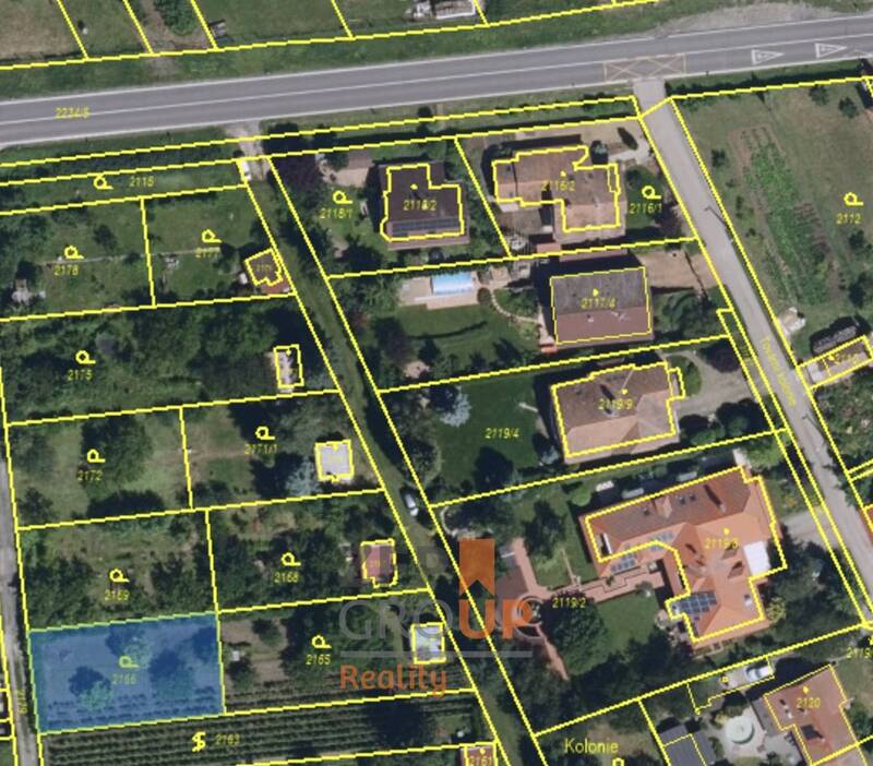 Prodej stavebního pozemku o rozloze 464 m2, Břeclav