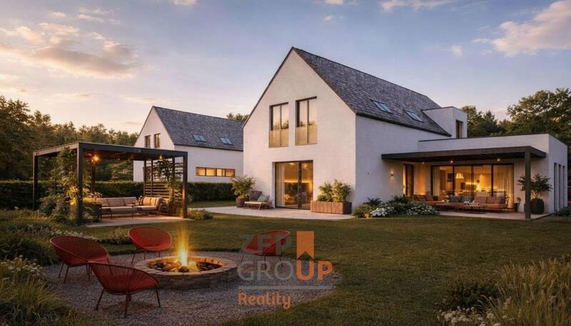 Prodej luxusní vily o dispozici 6+kk s rozlohou 338 m² a pozemkem 929 m², Kobylnice u Brna