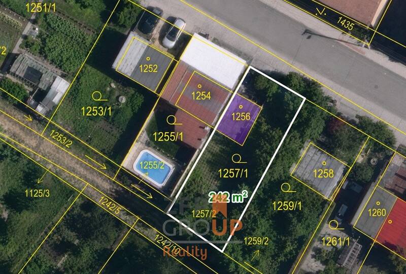 Prodej stavebního pozemku o rozloze 242 m², Brno-Bosonohy