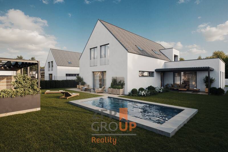 Prodej luxusní vily o dispozici 6+kk s rozlohou 338 m² a pozemkem 929 m², Kobylnice u Brna