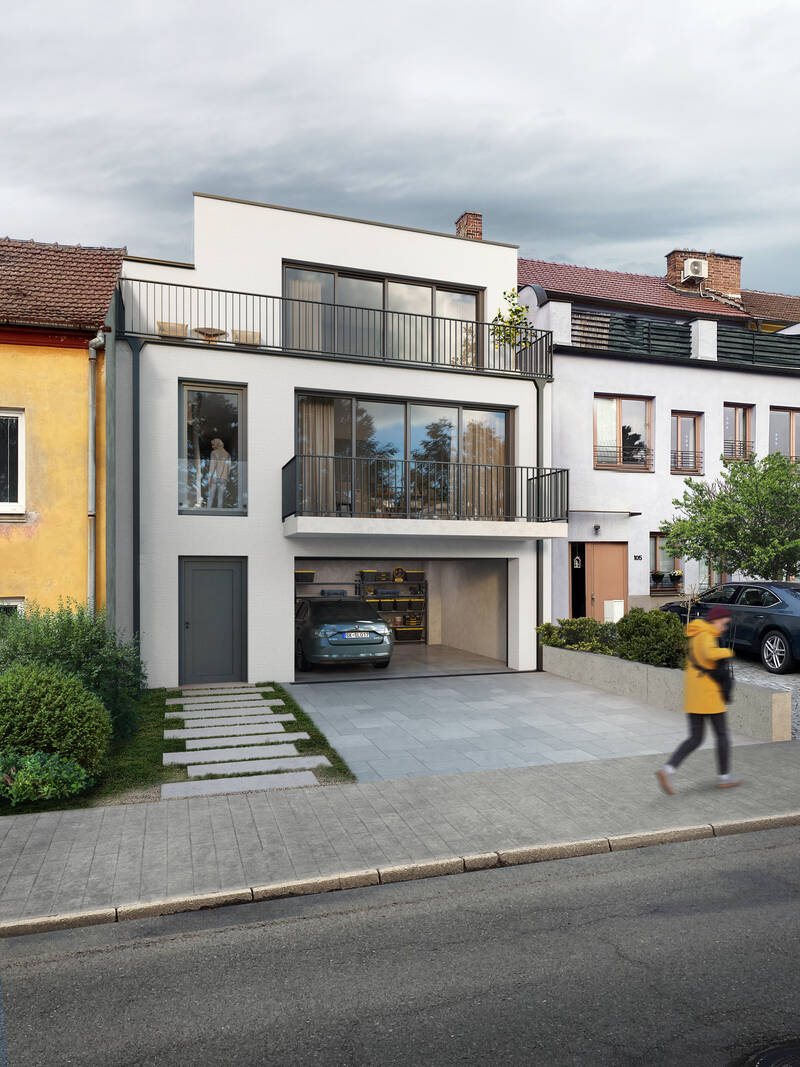 Prodej stavebního pozemku s vypracovanou projektovou dokumentací a vydaným platným stavebním povolením k realizaci výstavby rodinného domu s více bytovými jednotkami