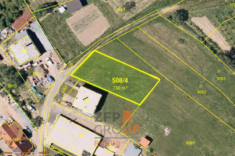 Prodej stavebního pozemku 730 m², Košíky