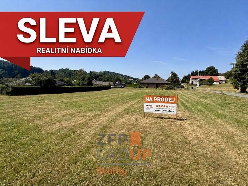 SLEVA!!! Prodej stavebního pozemku 1 554 m² – klidné místo v přírodě | Horní Heřmanice, okres Ústí nad Orlicí